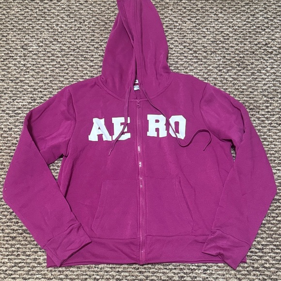 Aeropostale Other - Aeropostale Sport Girls Fuchsia Zip up hoodie Jacket
